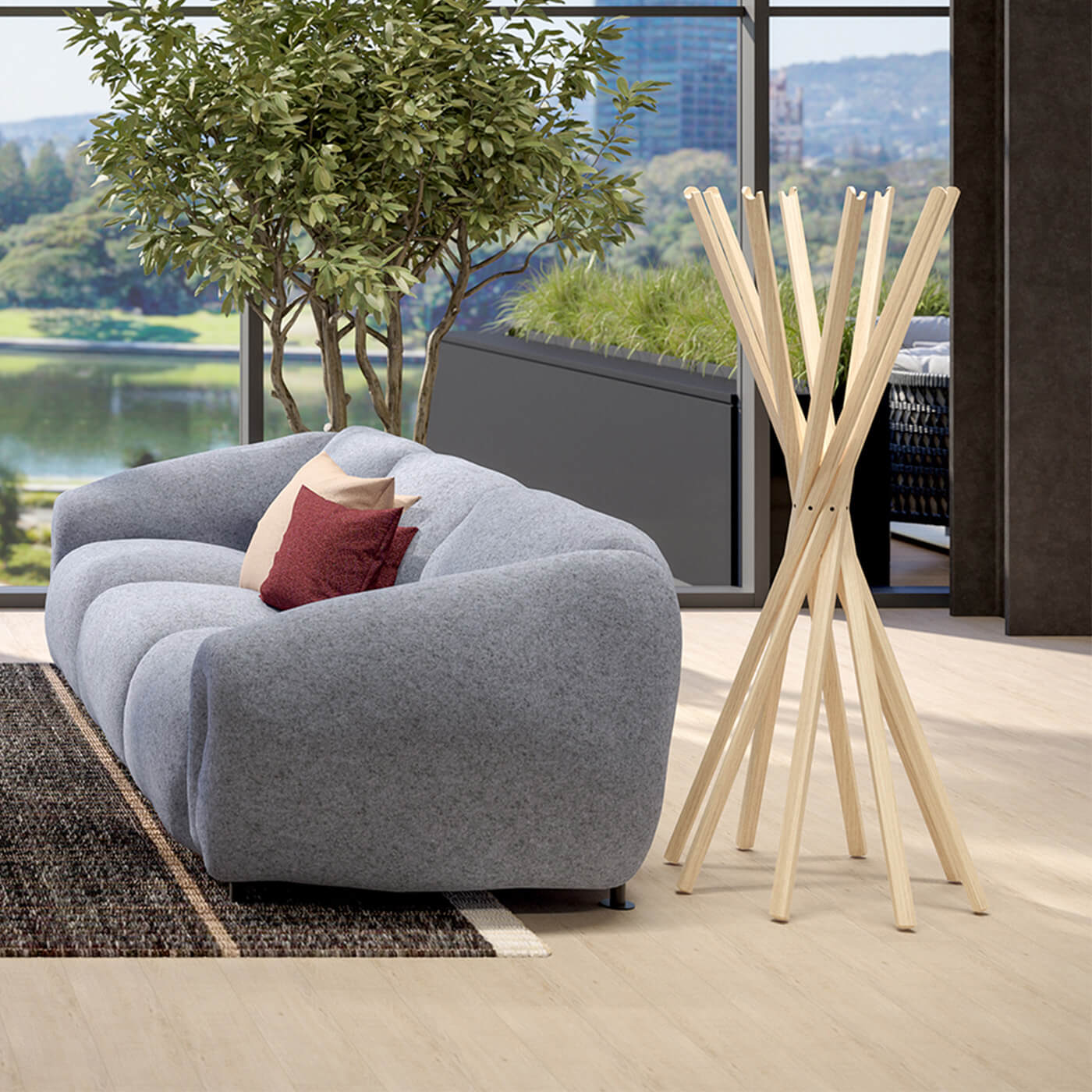 Sciangai Coat Rack | Haworth